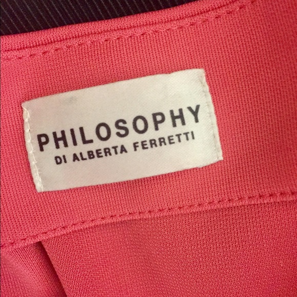 Philosophy Di Alberta Ferretti Sz 2 Mauve Dress - Picture 5 of 5